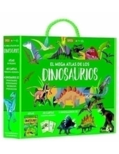 MEGA ATLAS SASSI MANOLITO BOOKS DINOSAURIOS