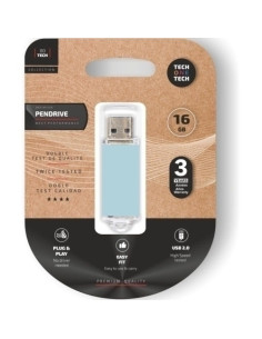 MEMORIA USB 16GB TECH-ONE-TECH BASIC 20 BASIC BLUE SKY Incluye Canon LPI de 024 