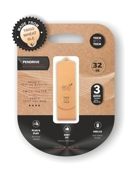 MEMORIA USB 32GB TECH-ONE-TECH ECO 20 Incluye Canon LPI de 024 