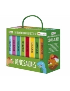 MI PRIMERA BIBLIOTECA SASSI MANOLITO BOOKS ELS DINOSAURES - CATALAN 8 libros de 10 pag 2 años