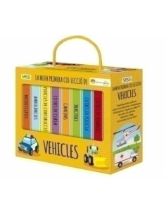 MI PRIMERA BIBLIOTECA SASSI MANOLITO BOOKS ELS VEHICLES - CATALAN 8 libros de 10 pag 2 años