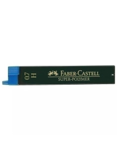 MINAS  FABER-CASTELL SUPERPOLYMER 07 - H TUBO de 12