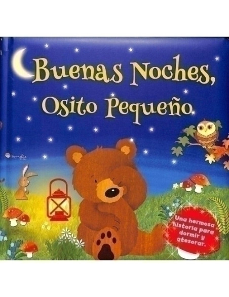 MINI LIBRO IGLOO MANOLITO BOOKS BUENAS NOCHES PEQUEÑO OSITO