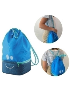 MOCHILA PORTA ALIMENTO MAPED KIDS CONCEPT AZUL