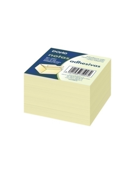 NOTAS ADHESIVAS DOHE CUBO 400h  75 x 75 mm