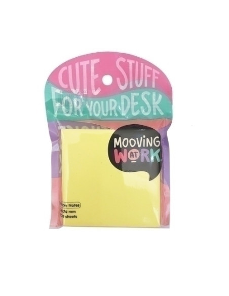 NOTAS ADHESIVAS MOOVING 100h 76x76 MULTICOLOR