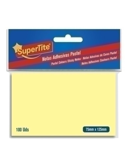 NOTAS ADHESIVAS SUPERTITE 75x125 100 uds