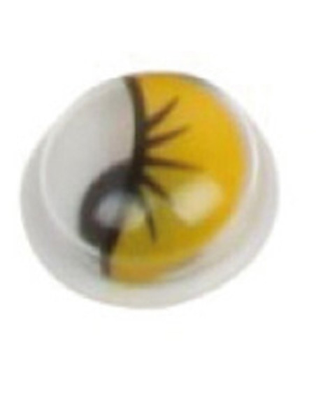 OJOS MOVILES SMART AMARILLO 10 mm PACK de 50