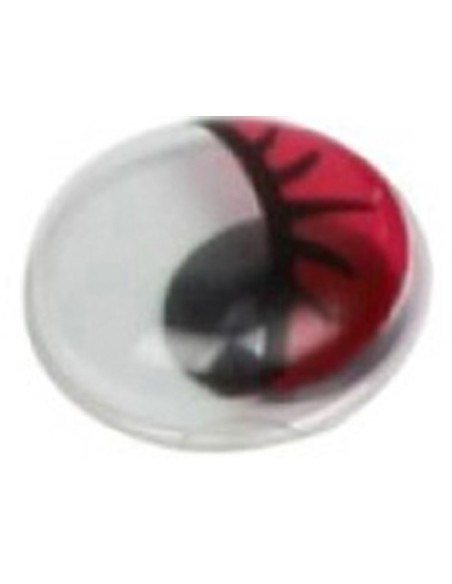 OJOS MOVILES SMART ROJO 10 mm PACK de 50