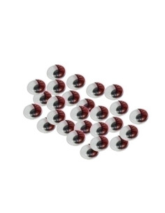 OJOS MOVILES SMART ROJO 12 mm PACK de 40