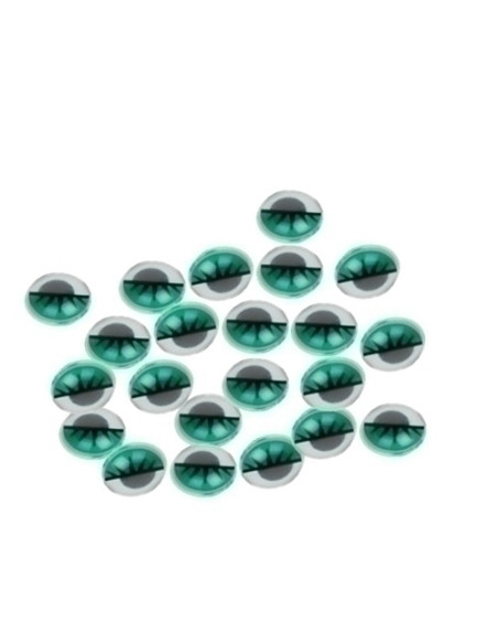 OJOS MOVILES SMART VERDE 12 mm PACK de 40