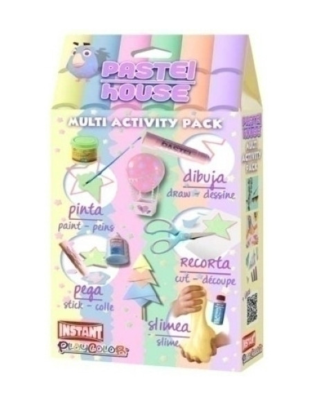 PACK PLAYCOLOR MULTI-ACTIVITY PASTEL HOUSE