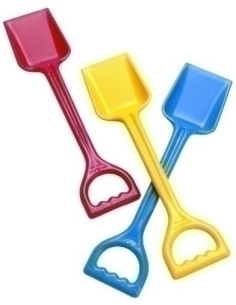 PALA ANDREU TOYS REFORZADA COLORES SURTIDOS 40 CM