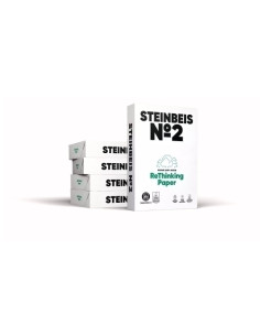 PAPEL A4 STEINBEIS N2 80g 500h 100 RECICLADO
