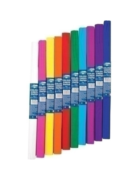 PAPEL CREPE PINOCHO CENTRUM 17g 05x2 m SURTIDO B10