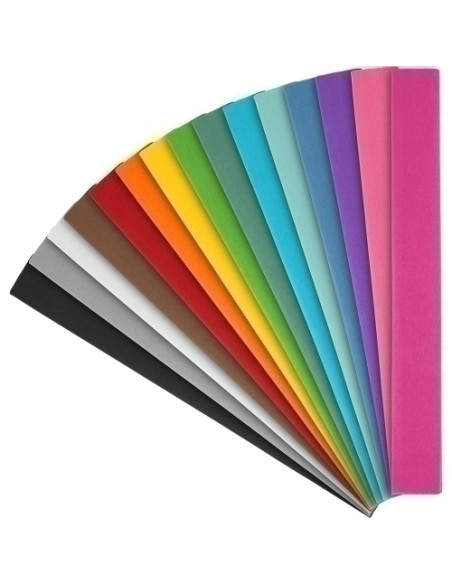 PAPEL CREPE PINOCHO FIXO KIDS 35g 05x25 m TURQUESA