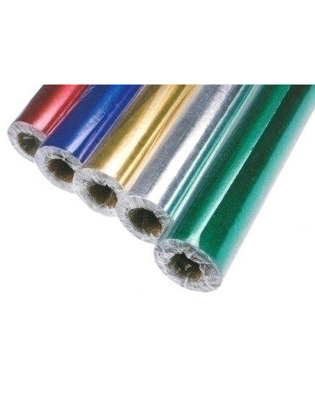 PAPEL METALIZADO SPAPER ROLLO 05x10 m AZUL