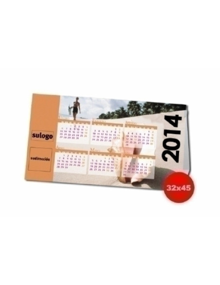 PAPEL YOSAN CARTULINA GRAFICA 230gr CALENDARIO PIRAMIDE 32x45 2 unidad por hoja
