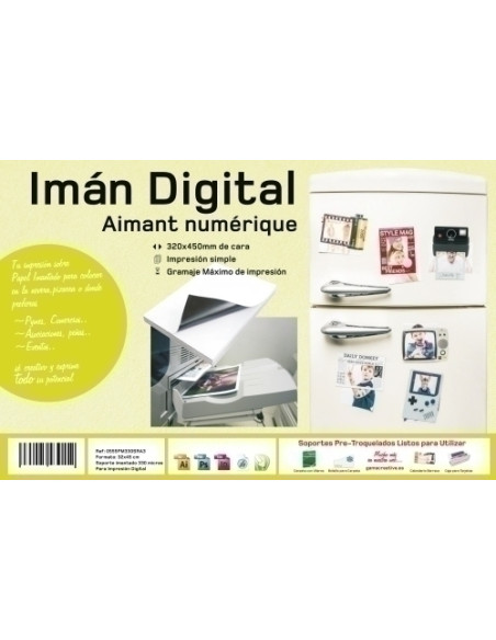 PAPEL YOSAN HOJAS DE IMAN 330micras 32x45