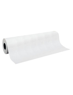 PAPEL de EMBALAR KRAFT PRIMERA BLANCO 01 MG 60 gr 110 cm diametro ext30 BOBINA 60 Kg aprox