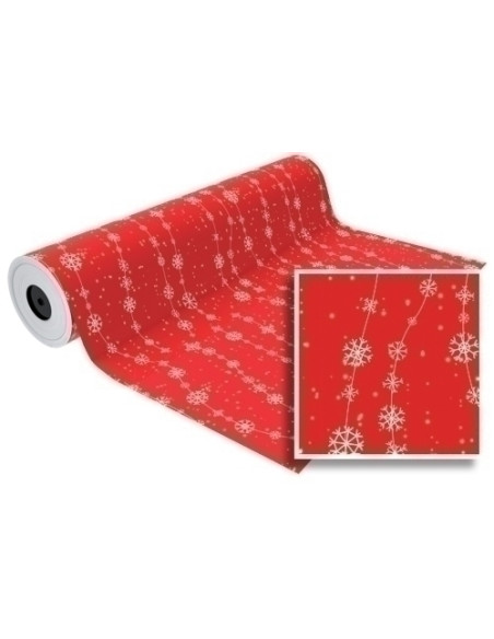 PAPEL de REGALO BOBINA BASIKA 62 cm x 85 m 4 Kg aprox NAVIDAD NV1801 62 CM