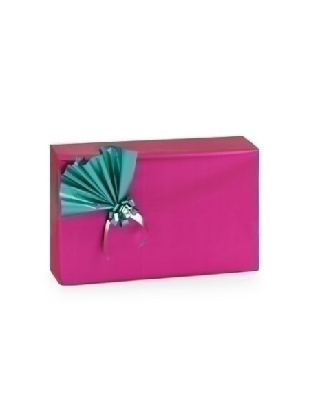 PAPEL de REGALO BOBINA COLIBRI 30 cm x 30 m SIMPLE ROSA MATE