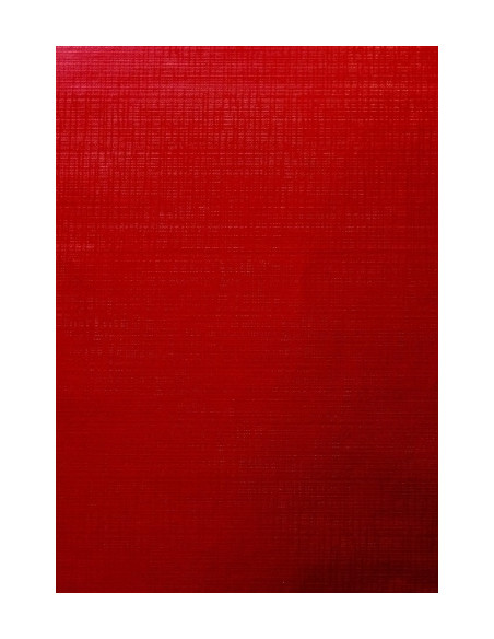 PAPEL de REGALO BOBINA TV 70 cm x 100 m GOFRADO ROJO