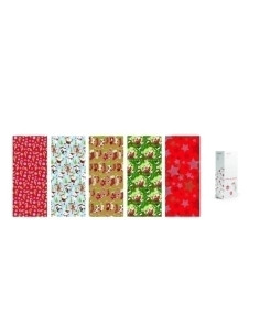 PAPEL de REGALO ROLLO WONDER WRAPPER 07x2 m CAJA de 50 NAVIDAD