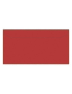 PAQUETE de 10 SOBRES APLI 110x220 120g ROJO