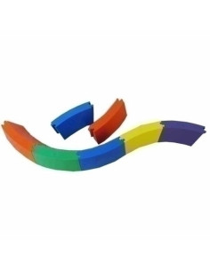 PASILLO SENSORIAL CURVO 10 piezas