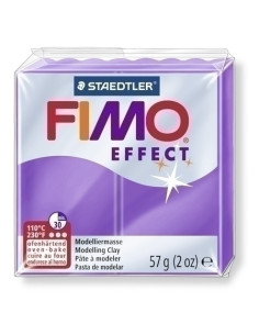 PASTA MODELAR FIMO EFFECT TRANSLUCIDO PURPURA 57 GR