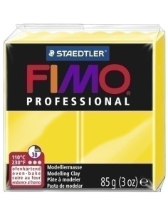 PASTA MODELAR FIMO PROFESSIONAL AMARILLO 85 GR