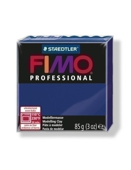 PASTA MODELAR FIMO PROFESSIONAL AZUL MARINO 85 GR