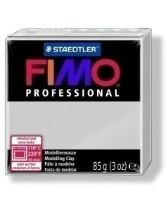 PASTA MODELAR FIMO PROFESSIONAL GRIS DELFIN 85 GR