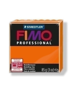 PASTA MODELAR FIMO PROFESSIONAL NARANJA 85 GR
