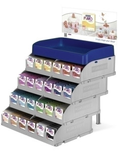 PASTA MODELAR FIMO SOFT EXPOSITOR de 288 57 GR