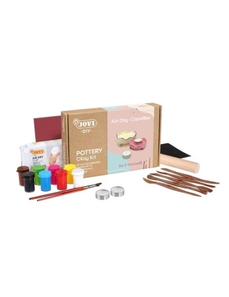 PASTA MODELAR JOVI DIY CRAFT VELAS KIT