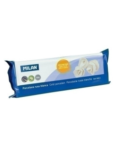 PASTA MODELAR MILAN PORCELANA RUSA BLANCA 500 GR