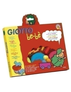 PASTA PARA JUGAR GIOTTO BEBE SUPER 3x100 GR  ACCESORIOS