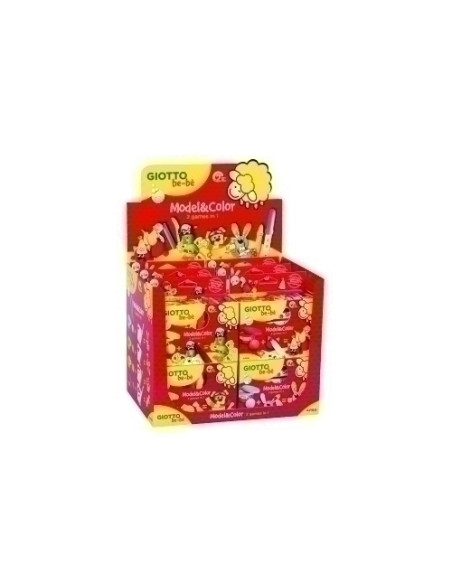 PASTA de MODELAR GIOTTO SET MODEL&COLOR 2 JUEGOS EN 1