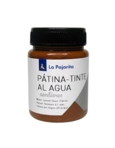 PATINA-TINTE LA PAJARITA al AGUA 75 ml frasco AVELLANA G-06