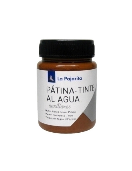 PATINA-TINTE LA PAJARITA al AGUA 75 ml frasco AVELLANA G-06