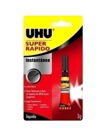 PEGAMENTO INST UHU 3ml blister