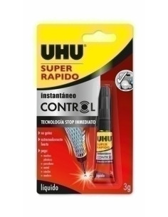 PEGAMENTO INST UHU SUPER RAPIDO CONTROL LIQUIDO 3g