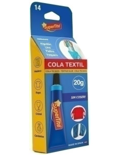 PEGAMENTO PARA TEJIDOS SUPERTITE 20 ml