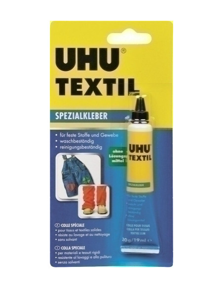PEGAMENTO UHU TEXTIL 20g