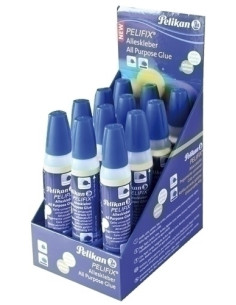 PEGAMENTO UNIVERSAL PELIKAN PELIFIX P824D 30gr EXPOSITOR de 12