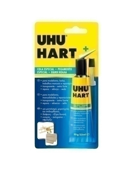 PEGAMENTO UNIVERSAL UHU HART MODELISMO 35g