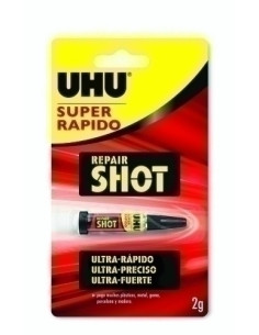 PEGAMENTO UNIVERSAL UHU REPAIR SHOT 2 g