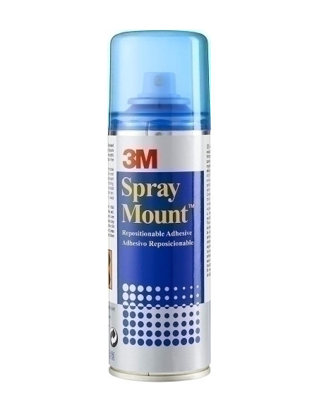 PEGAMENTO en SPRAY 3M 200ml MOUNT REMOVIBLE